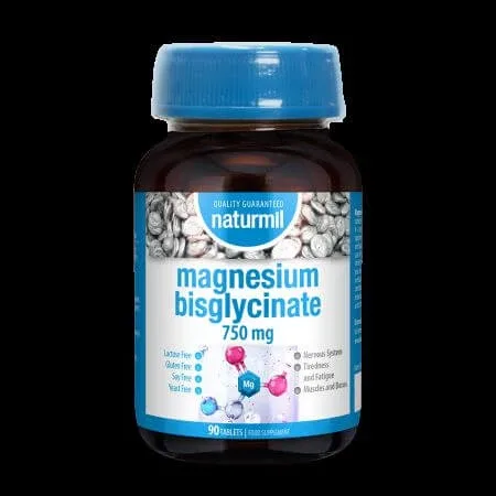Magnezium Bisglycinate, 750mg, 90 tablete, Dietmed — preț și oferte