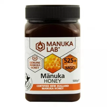 Miere de Manuka MGO 525+, 500g, Manuka Lab Noua Zeelanda — preț și oferte