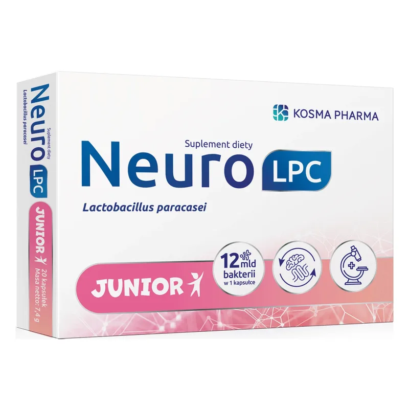 Kosma Pharma NeuroLPC Junior, 20 capsule — preț și oferte