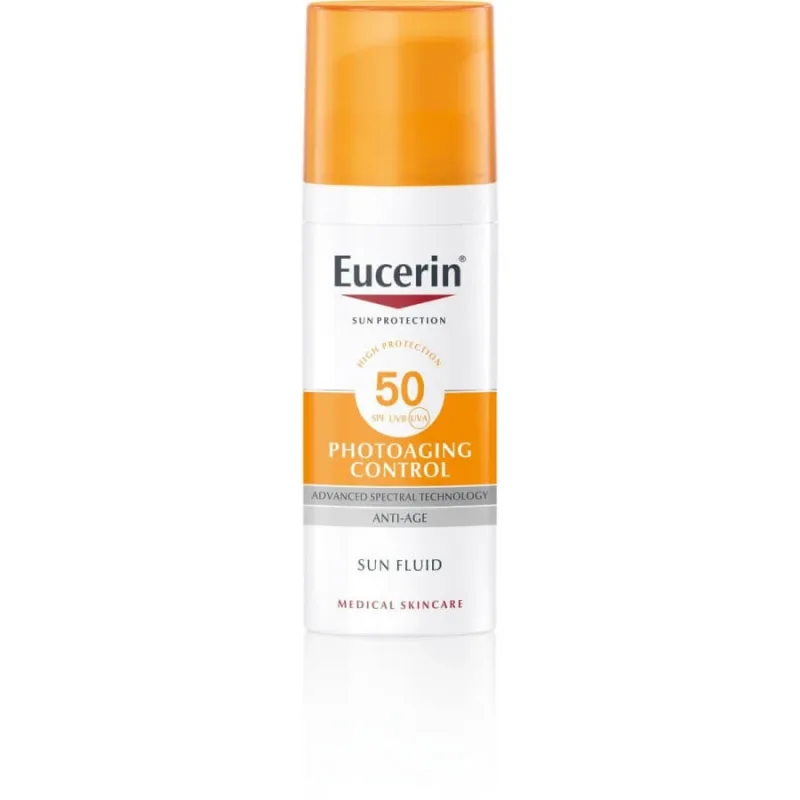 Eucerin Photoaging Control Emulsie cu protectie solara antirid SPF 50+, 50 ml — preț și oferte