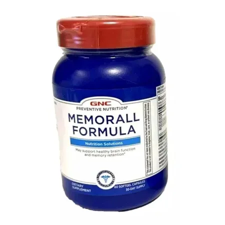 GNC Memorall – Supliment pentru Memorie si Functie Cognitiva – 60 Capsule Moi — preț și oferte