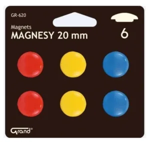 Magneți 20mm, 6 bucăți