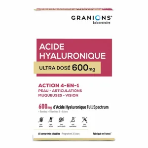 Granions Acide Hyaluronique 600mg 60 comprimate
