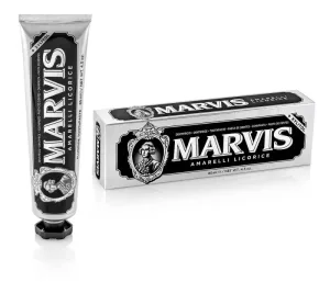 Marvis Fluoride Pastă de dinți cu fluor Amarelli Licorice, 85 ml