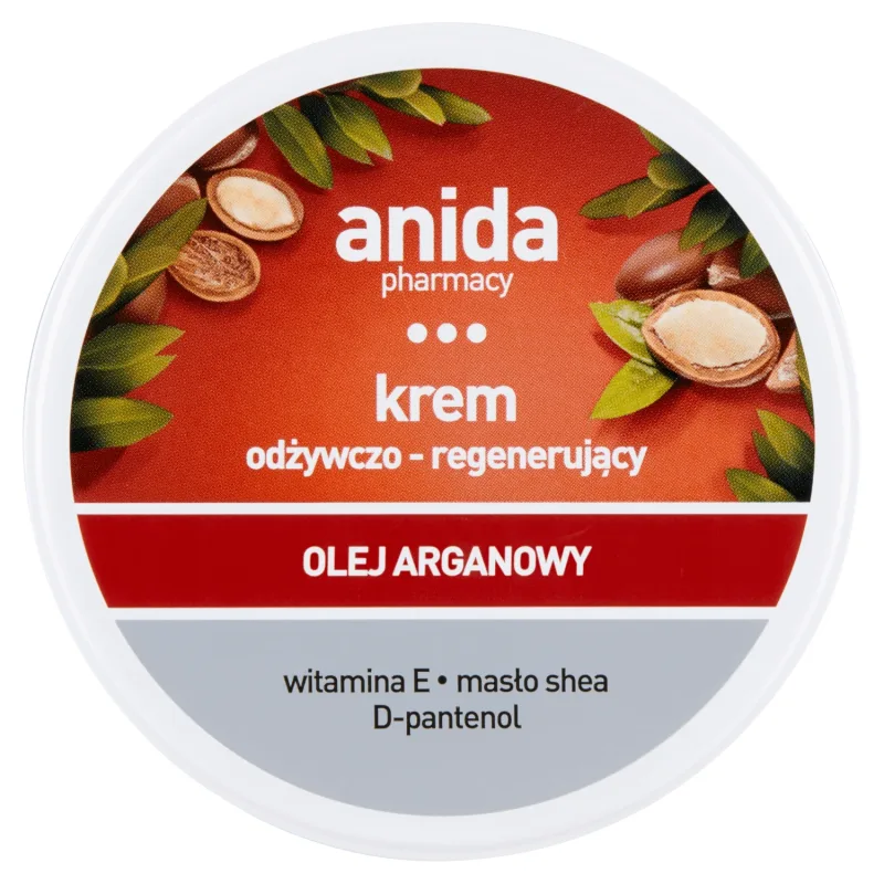 Anida, Cremă nutritivă și regenerantă cu ulei de argan, 125 ml — preț și oferte