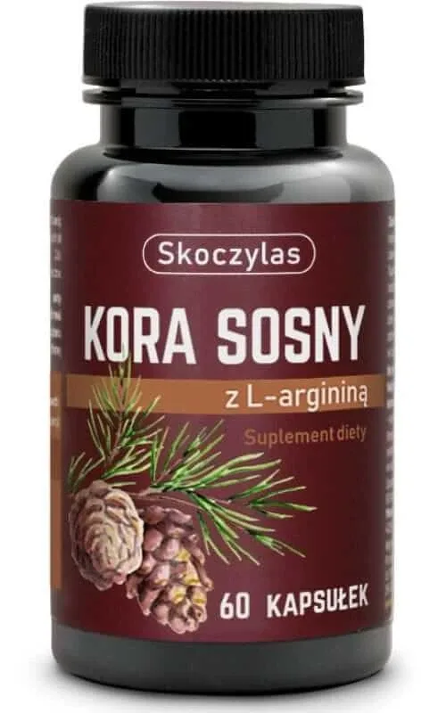 Skoczylas Scoarță de pin cu arginină 60 capsule — preț și oferte