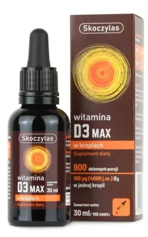 Skoczylas Vitamine D3 MAX 4000IU, 30 ml