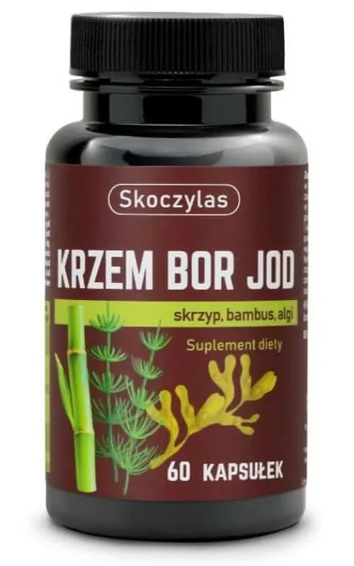 Skoczylas Siliciu, Bor, Iod 60 capsule — preț și oferte