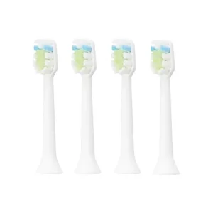 Rezerve pentru periuta de dinti electrica AQ-102 Alb, 4 bucati, Aquapick