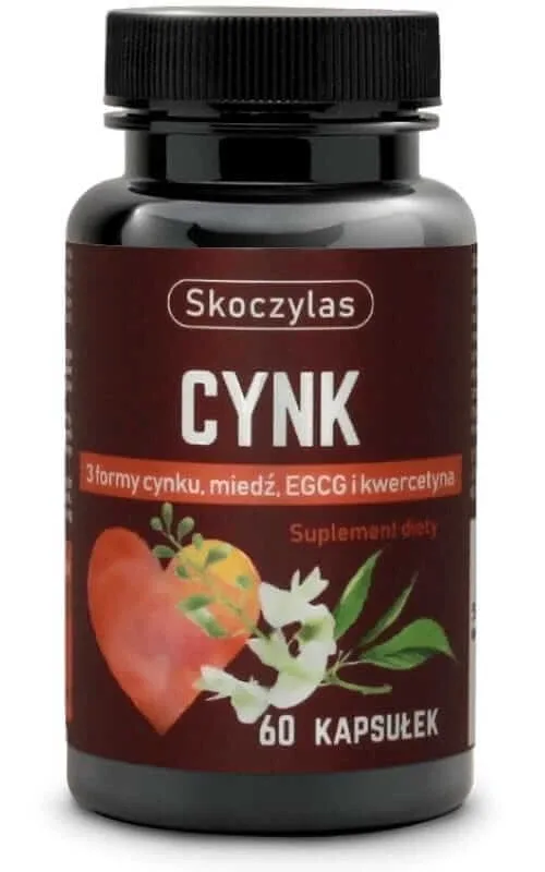 Skoczylas Zinc 3 forme, cupru, EGCG și quercetină 60 capsule — preț și oferte