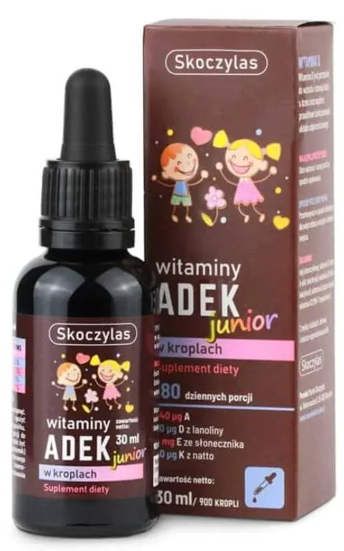 Skoczylas Vitamine ADEK picături junior 30ml — preț și oferte