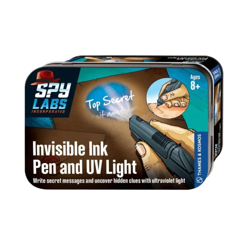 Stilou cu cerneala invizibila Spy Labs, +8 ani, Thames&Kosmos — preț și oferte