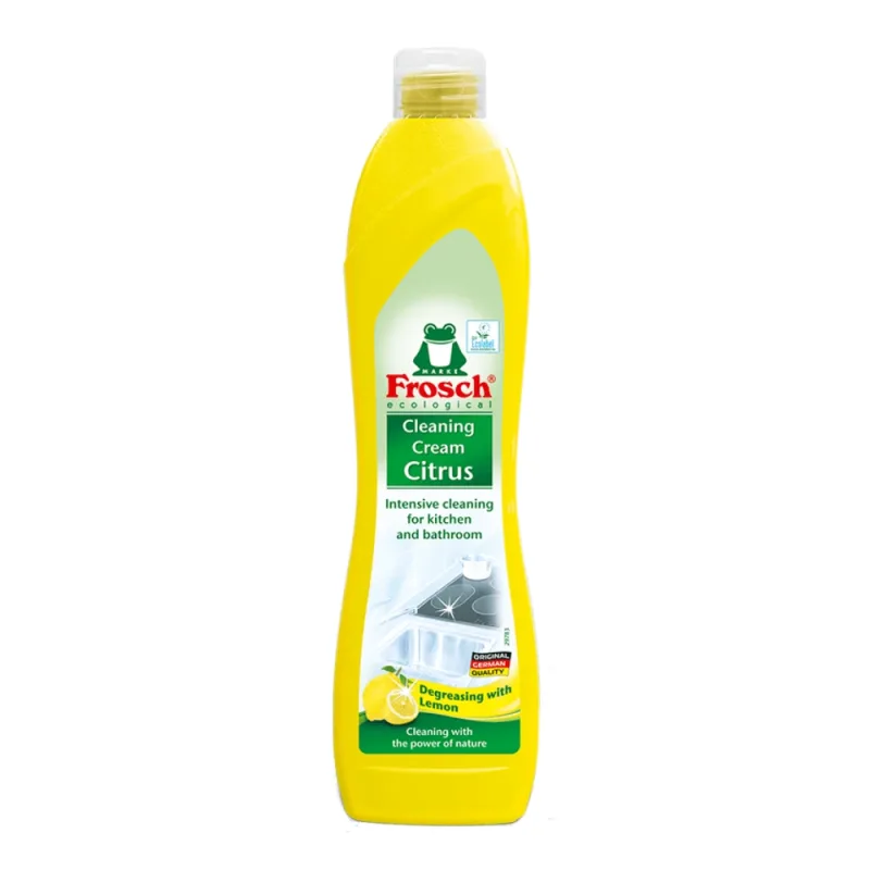 Crema de curatat ecologica cu lamaie, 500 ml, Frosch — preț și oferte