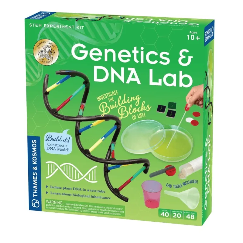 Laboratorul de genetica si ADN Set educativ STEM, +10 ani, Thames&Kosmos — preț și oferte