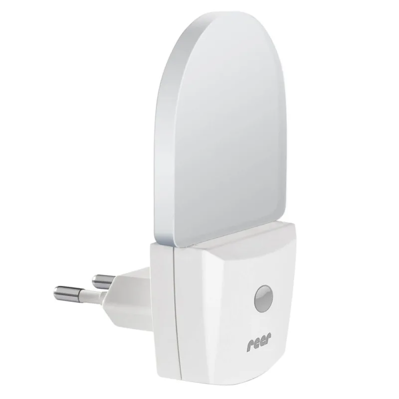 Lampa de veghe pentru priza, cu senzor de noapte sau zi, +0 luni, Reer — preț și oferte