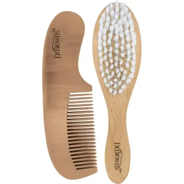 Set Perie si Pieptene, + 0 luni, Dr. Browns — preț și oferte