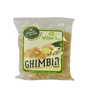 Ghimbir felii, 250 g, Vitally