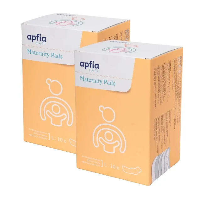 Tampoane postnatale pentru maternitate, Marimea L, 2 x 10 buc, Apfia Care — preț și oferte