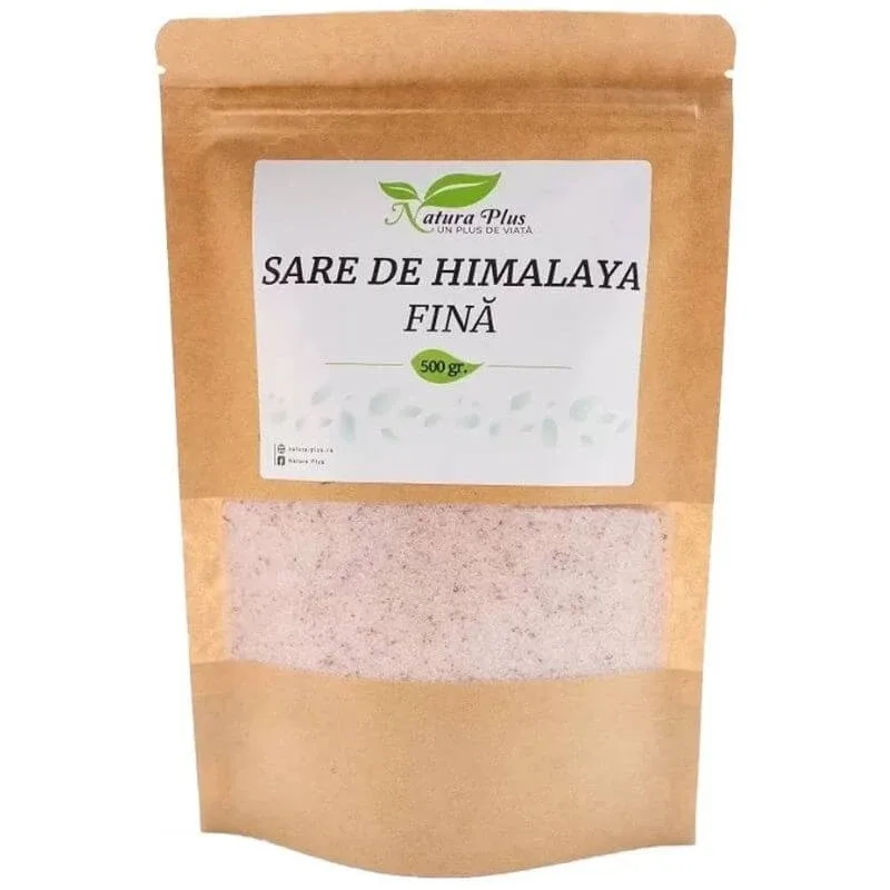 Sare de Himalaya Fina, 500 g, Natura Plus — preț și oferte