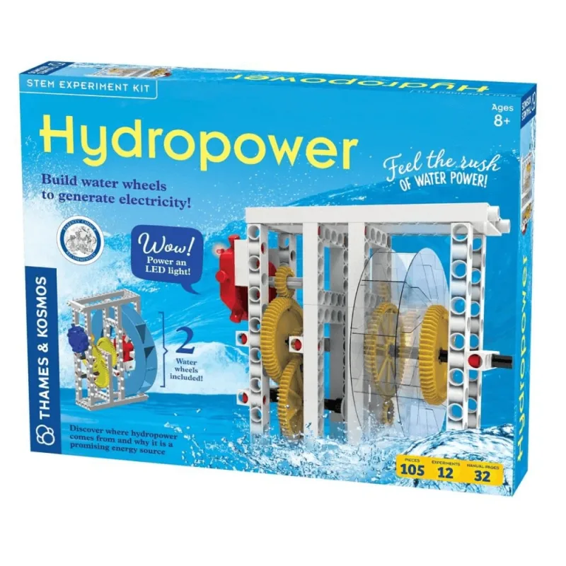 Centrala hidroelectrica Set educativ STEM, +8 ani, Thames&Kosmos — preț și oferte