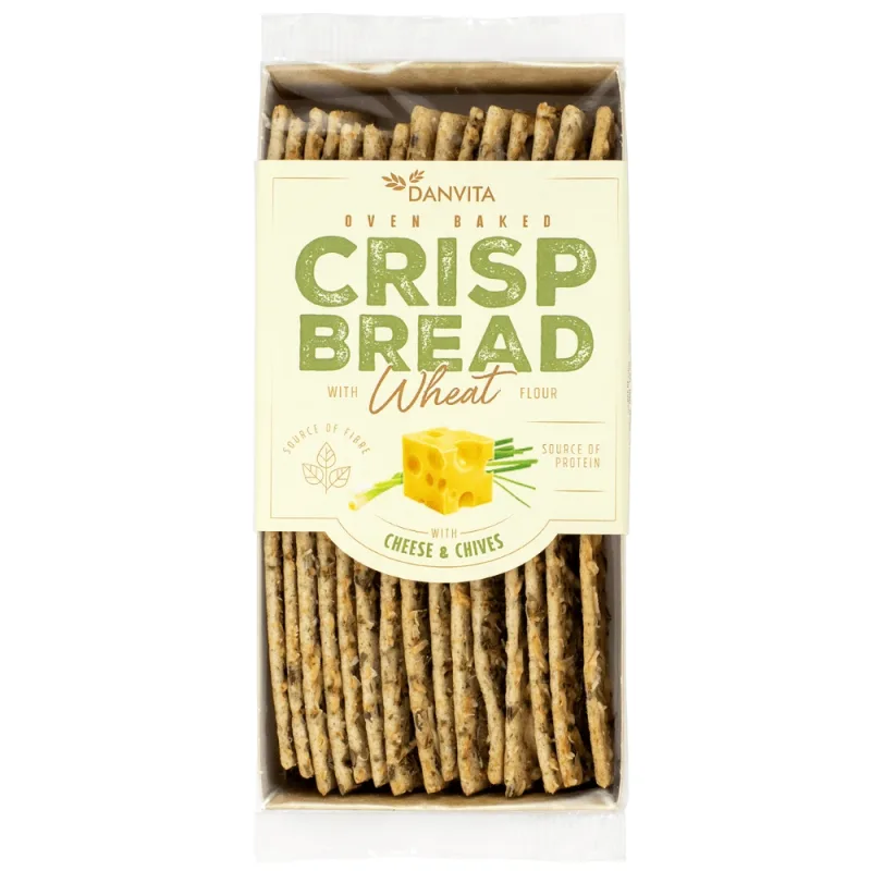 Paine crocanta cu branza si arpagic, 130 g, Danvita — preț și oferte