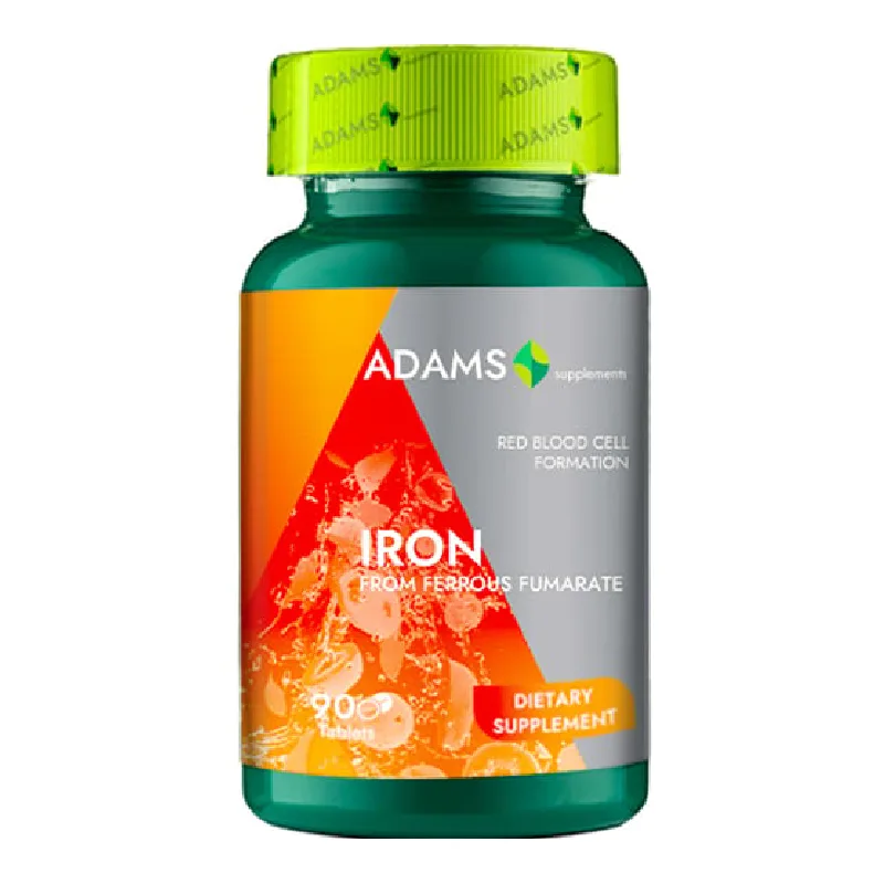 Fier 14mg, 90 tablete, Adams ADAMS VISION — preț și oferte