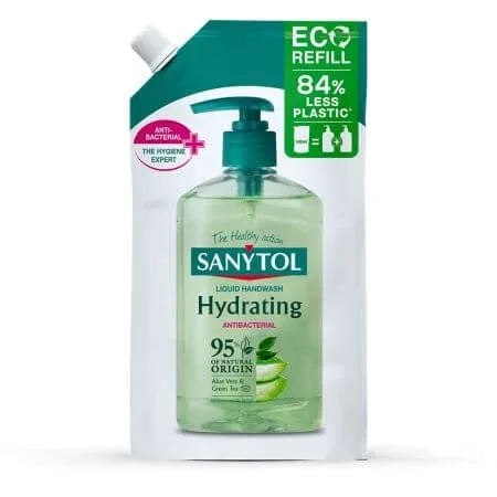Rezerva sapun lichid antibacterian, 500 ml, Sanytol — preț și oferte