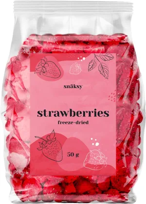 Snäksy Căpșuni liofilizate 50 g