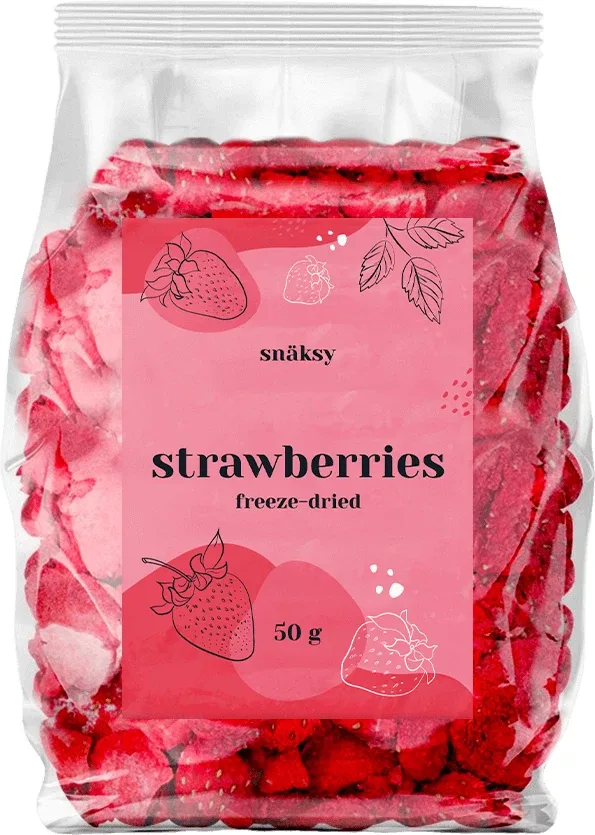 Snäksy Căpșuni liofilizate 50 g — preț și oferte