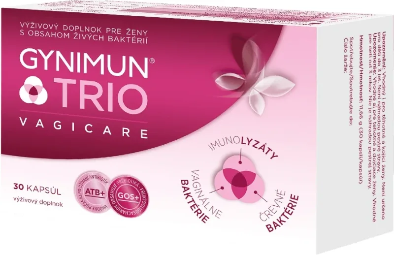 Gynimun Trio Vagicare 30 capsule — preț și oferte