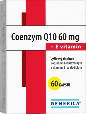 Generica COENZYM Q10 60 mg + vitamina E 60 capsule