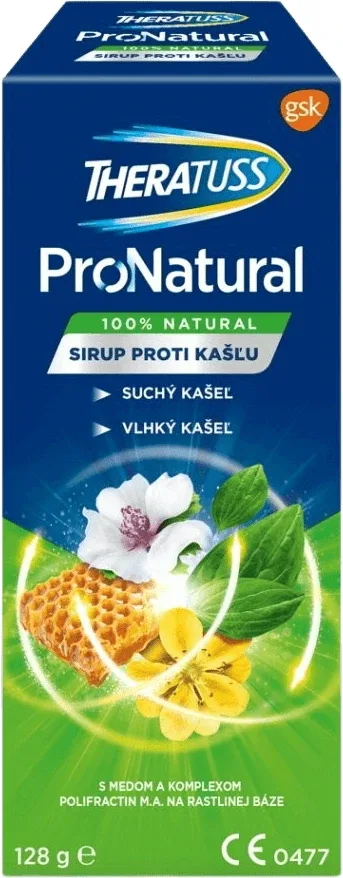 TheraTuss ProNatural sirop natural pentru tuse uscată și umedă 128 g — preț și oferte