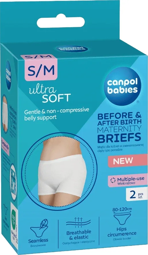 Canpol babies Chiloți de maternitate și postpartum 2in1 S/M 2 buc — preț și oferte