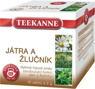 Teekanne Amestec pe bază de plante pentru ficat și vezica biliară pliculețe 10 x 2 g — preț și oferte