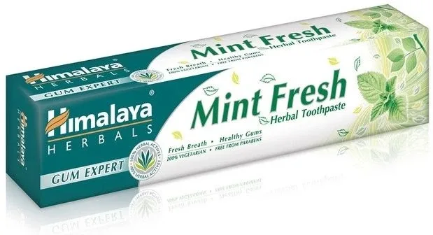 Pastă de dinți pe bază de plante Himalaya pentru respirație proaspătă Mint Fresh Herbal Toothpaste 75 ml — preț și oferte