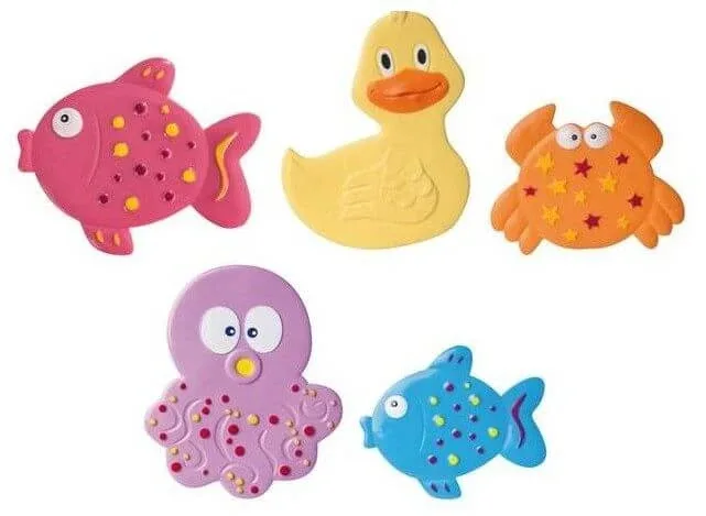 Canpol babies Canpolbabies Mini covorașe de baie antiderapante 5 buc — preț și oferte