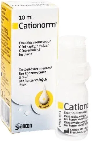 Instilație de emulsie oculară Cationorm 10 ml — preț și oferte