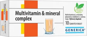 Generica Complex multivitaminic și mineral, 10 comprimate efervescente