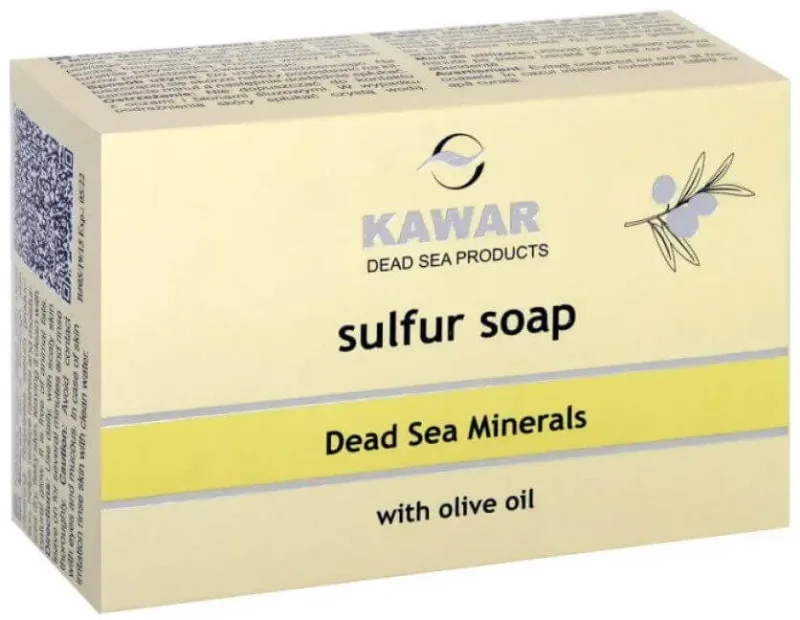 Kawar Săpun de sulf cu minerale din Marea Moartă 120 g — preț și oferte