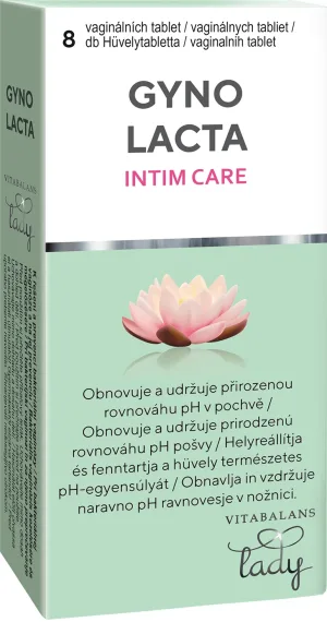 Vitabalans Oy Gynolacta comprimate vaginale 8 buc