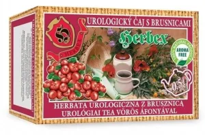 Herbex Ceai urologic cu merișoare, 20 x 3 g