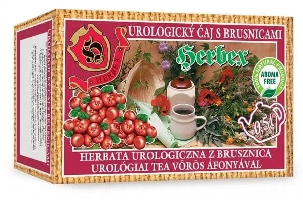 Herbex Ceai urologic cu merișoare, 20 x 3 g — preț și oferte