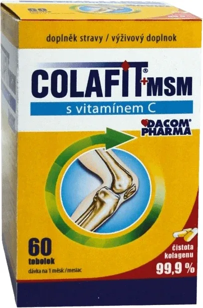 Colafit KOLAGEN cu vitamina C + MSM 60 capsule moi — preț și oferte