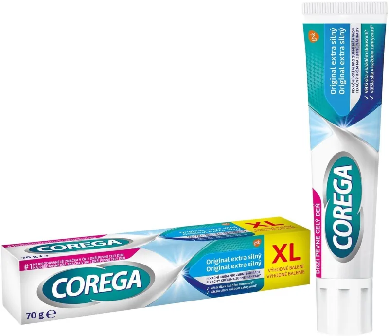 Corega Original Extra gros XL cremă fixatoare 70 g — preț și oferte