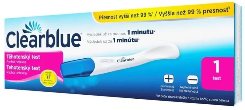 Clearblue Test de sarcină PLUS/ detectare rapidă — preț și oferte