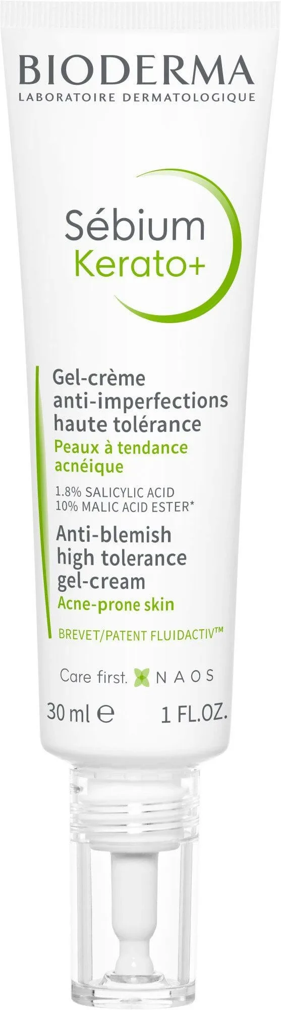 Bioderma Sébium Kerato+ gel-cremă pentru acnee cu toleranță ridicată 30 ml — preț și oferte