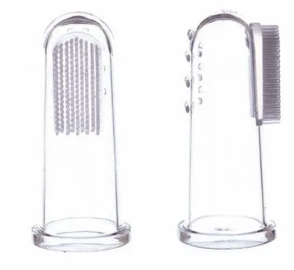 Periuță de dinți din silicon Jack N' Jill pentru degete - 2pcs — preț și oferte