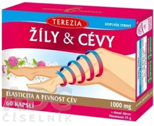 Terezia Vene și artere 60 capsule