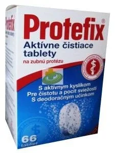 Protefix Active Tablete de curățare a protezei dentare 66 buc — preț și oferte