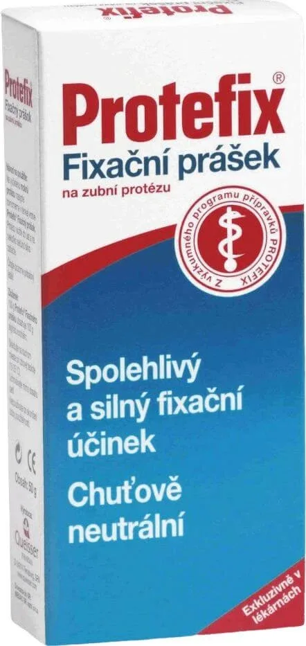 Protefix Pulbere de fixare a protezei dentare 50 g — preț și oferte